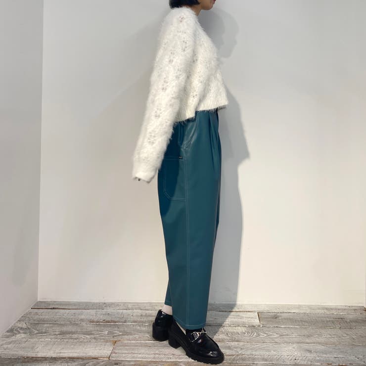 フェイクレザーサルエル パンツ | NICOLE | 詳細画像17 