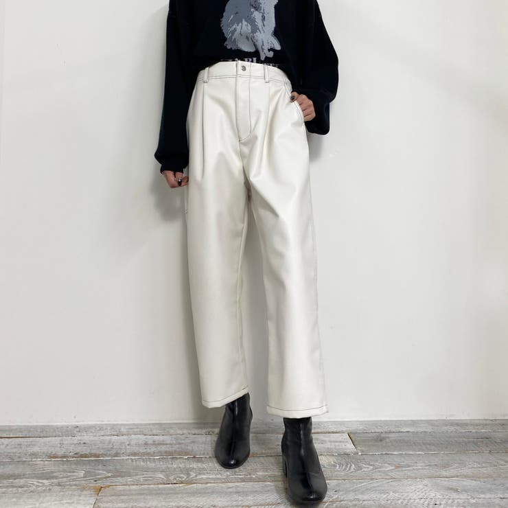 フェイクレザーサルエル パンツ | NICOLE | 詳細画像22 