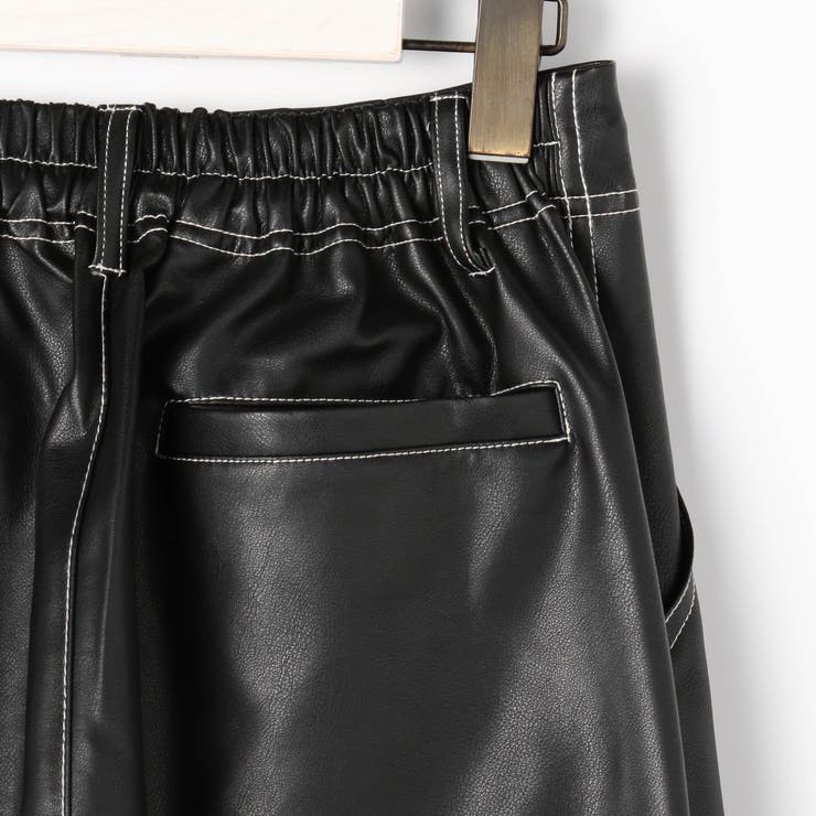フェイクレザーサルエル パンツ | NICOLE | 詳細画像9 
