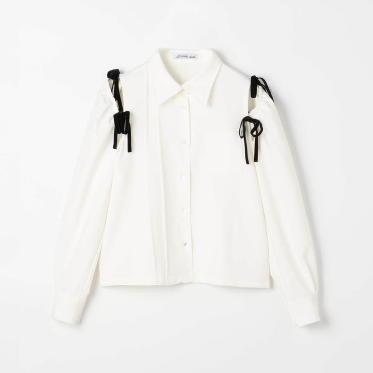 ショルダースリットブラウス | NICOLE | 詳細画像3 