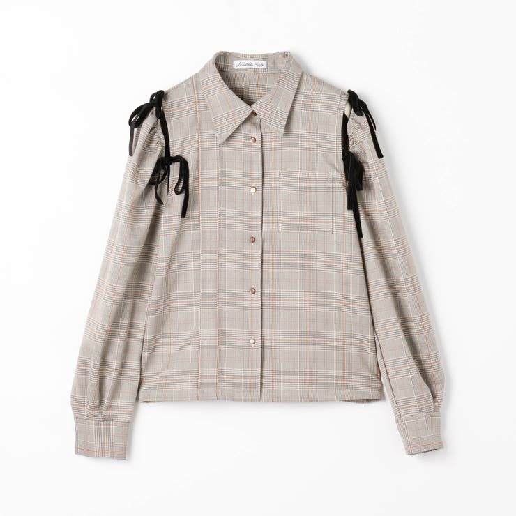 ショルダースリットブラウス | NICOLE | 詳細画像4 