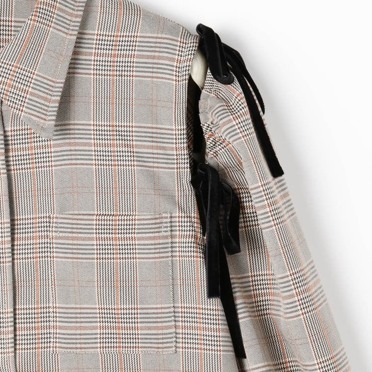 ショルダースリットブラウス | NICOLE | 詳細画像8 