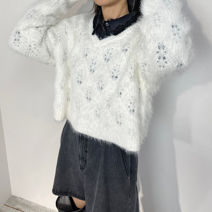 フリンジジャカードブラウス | NICOLE | 詳細画像14 