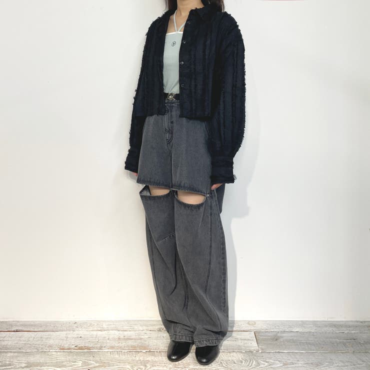 フリンジジャカードブラウス | NICOLE | 詳細画像18 