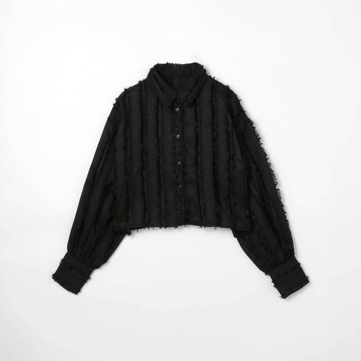 フリンジジャカードブラウス | NICOLE | 詳細画像3 