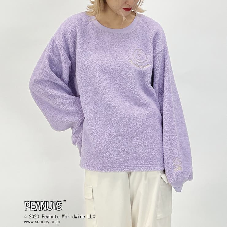 PEANUTS】ボアプルオーバー[品番：NICW0004985]｜NICOLE（ニコル）の