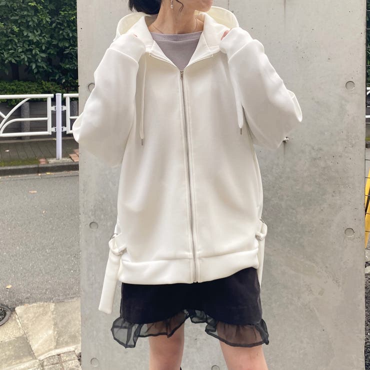 サイドベルトパーカー[品番：NICW0005174]｜NICOLE（ニコル）の