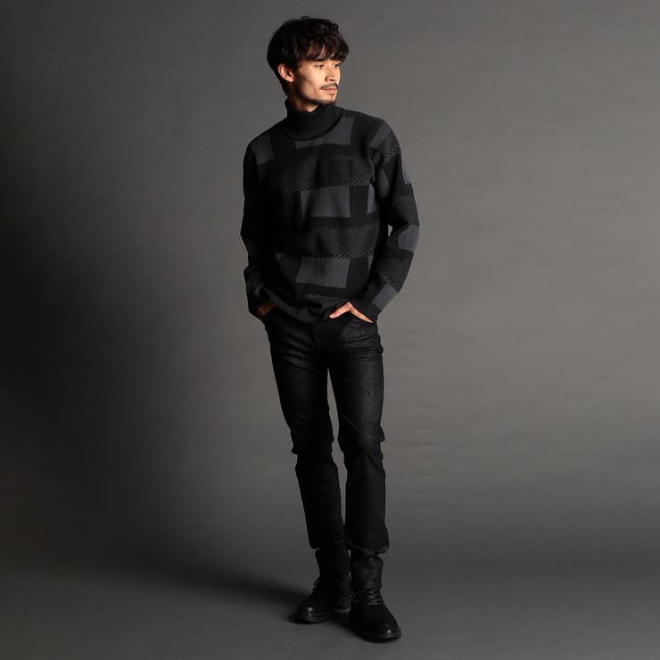 最終お値下げ【Rene】2023＊タートルニット セール】 【洗える】シアーラメタートル ニット （ニット・セーター