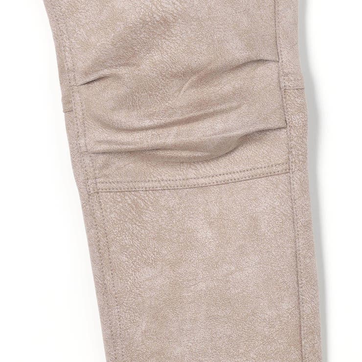 ムラプリントスウェードポンチ多ポケットカーゴ | NICOLE | 詳細画像13 