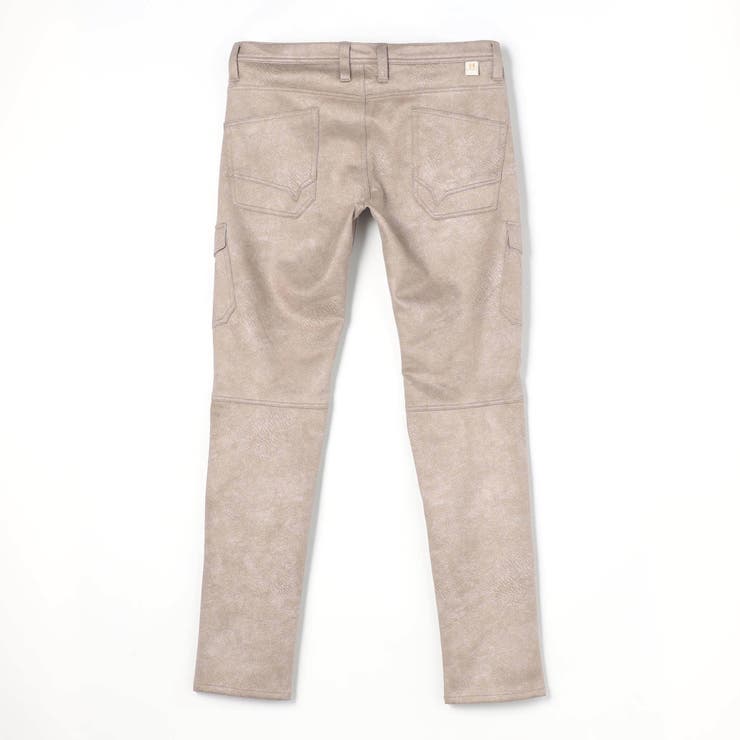 ムラプリントスウェードポンチ多ポケットカーゴ | NICOLE | 詳細画像6 