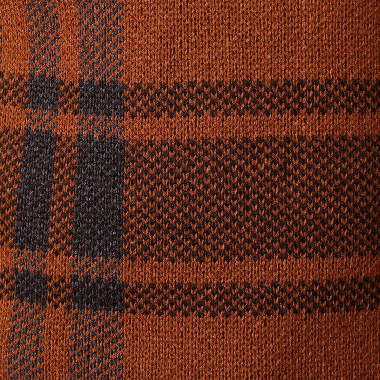 【WEB限定】7ＧＧ ビッグチェックショールカラーニット | NICOLE | 詳細画像13 