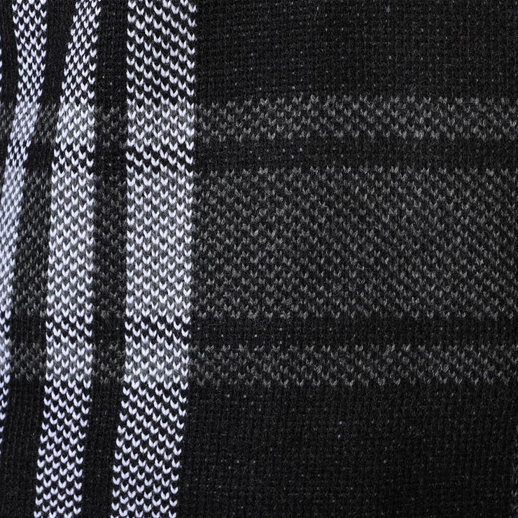 【WEB限定】7ＧＧ ビッグチェックショールカラーニット | NICOLE | 詳細画像14 