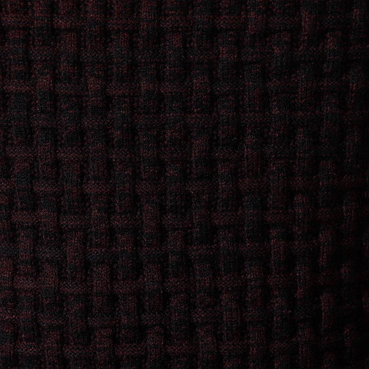 【WEB限定】１２ＧＧ バスケット柄アフガンネックニット | NICOLE | 詳細画像13 