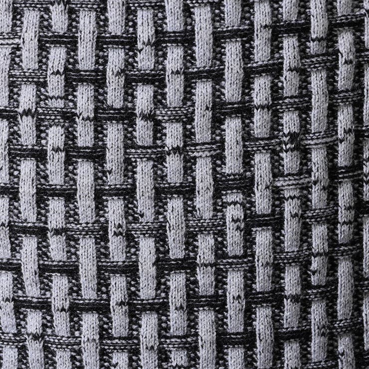 【WEB限定】１２ＧＧ バスケット柄アフガンネックニット | NICOLE | 詳細画像17 