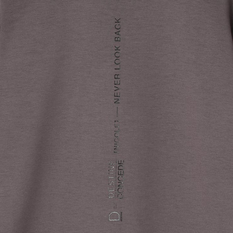 ダンボールニットロゴプリントクルーネックプルオーバー | NICOLE | 詳細画像7 