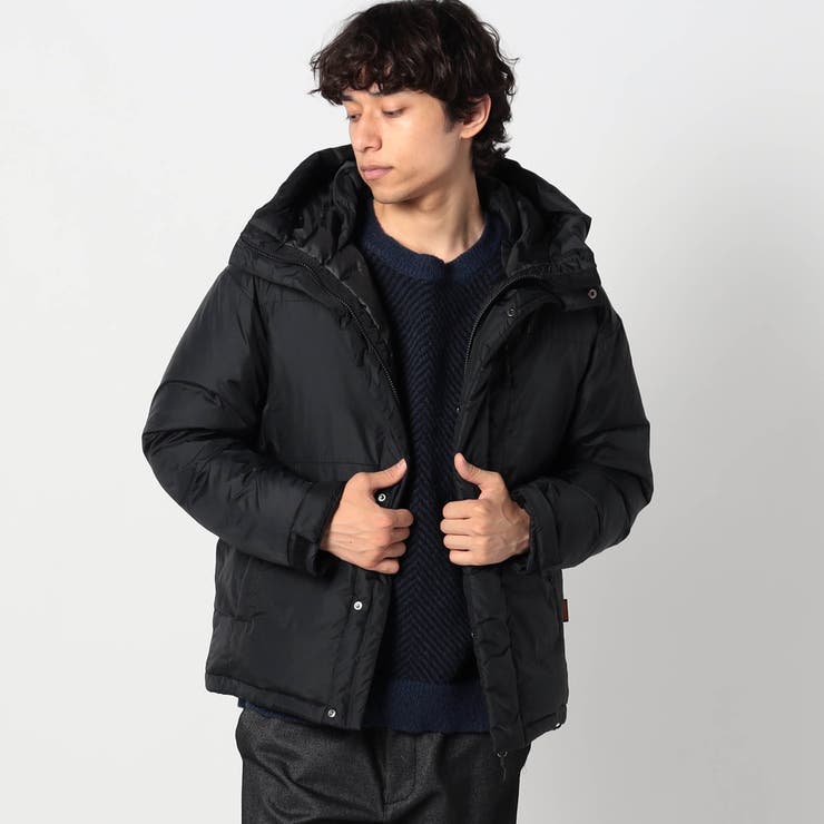 49ブラック | Thermore(サーモア）中綿フードブルゾン | NICOLE