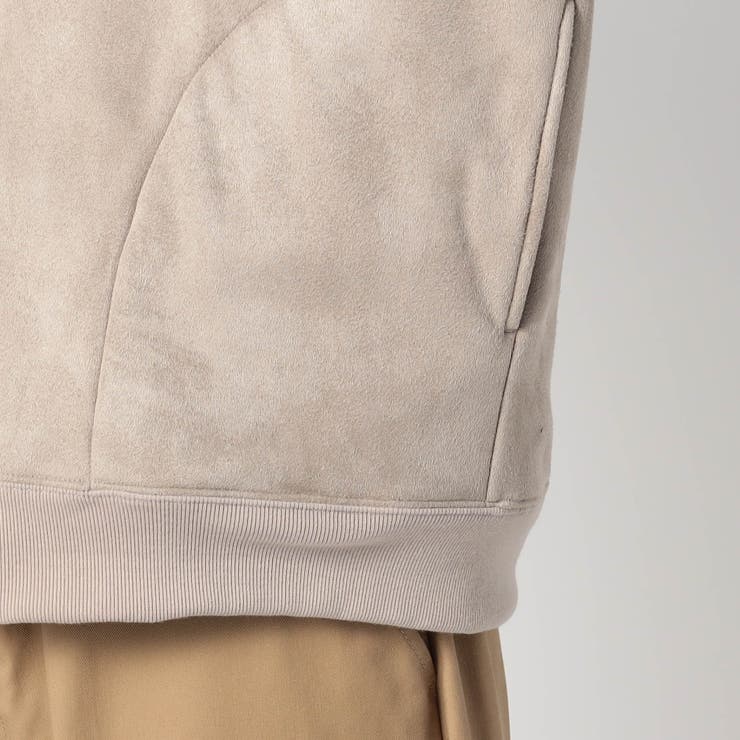 スエード裏ボアスナップパーカー | NICOLE | 詳細画像10 