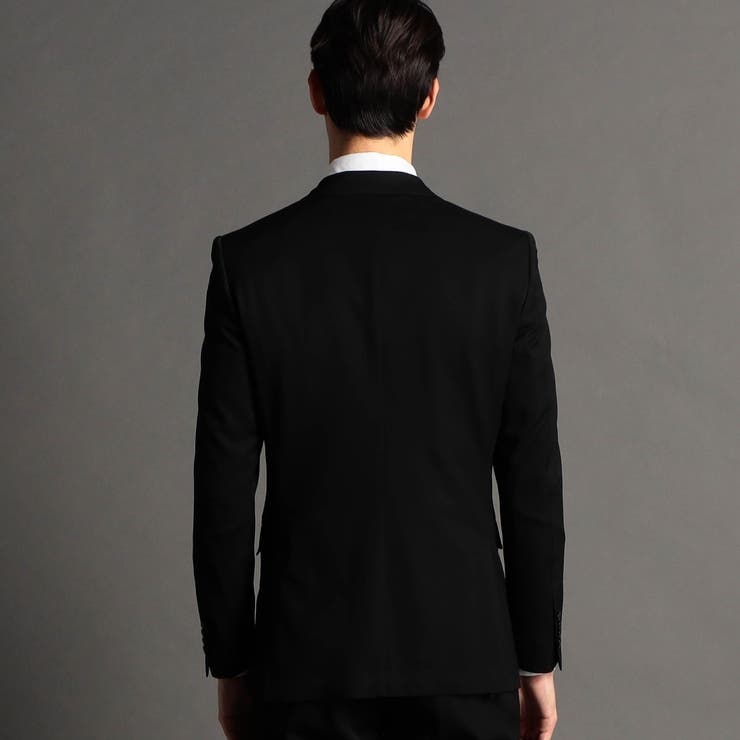 49ブラック】SUPER BLACK フォーマル対応スーツ[品番：NICW0004611