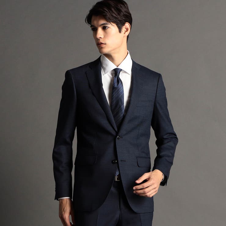 67ネイビー | SUPER130’S ピンヘッド スーツ | NICOLE