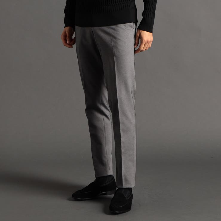 29グレー | バーズアイジャージー セットアップスラックス | NICOLE