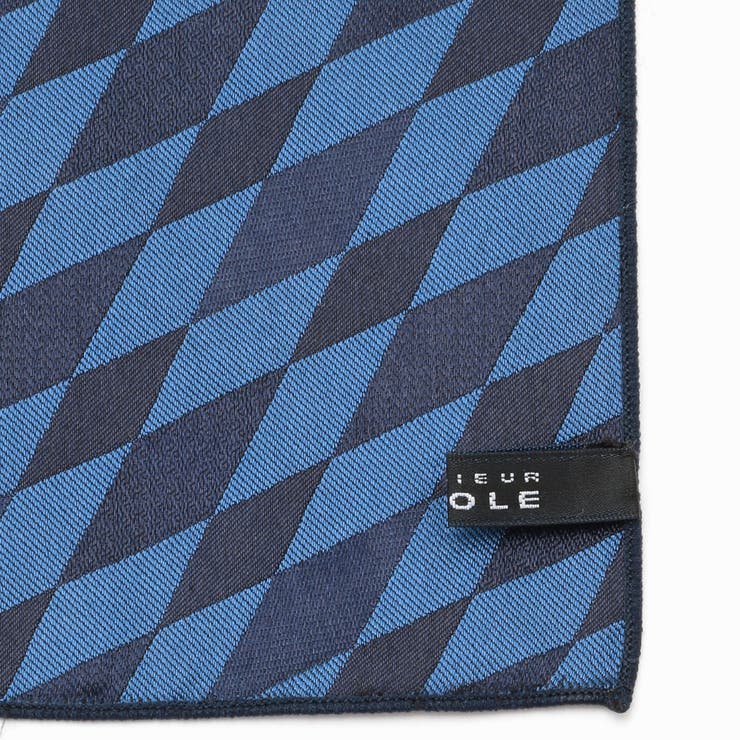 ダイヤ/千鳥 ポケットチーフ | NICOLE | 詳細画像3 