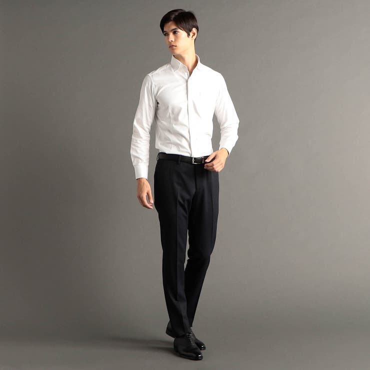 MONTI ホワイトドビー ドレスシャツ | NICOLE | 詳細画像3 