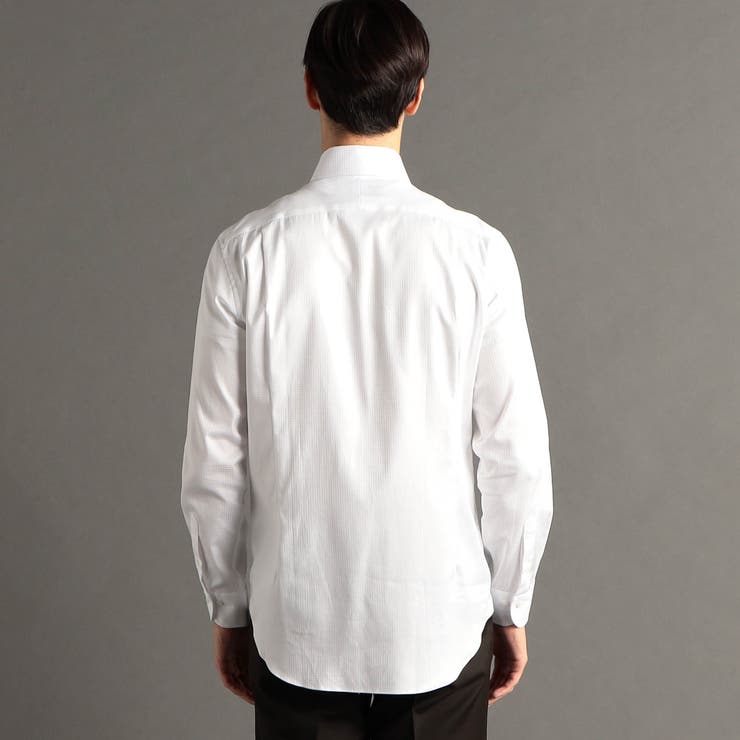 MONTI ホワイトドビー ドレスシャツ | NICOLE | 詳細画像4 