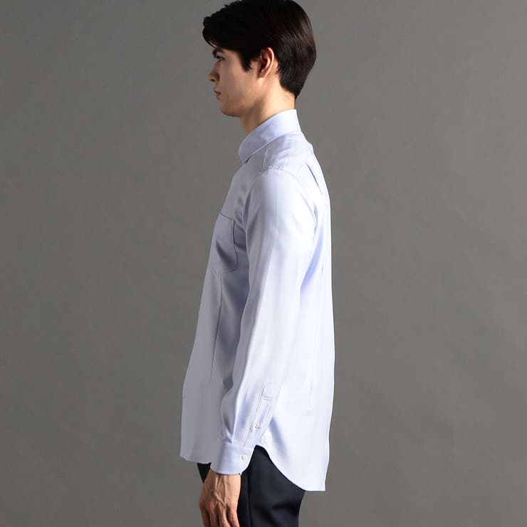 COOLMAX ヘリンボン ドレスシャツ | NICOLE | 詳細画像10 