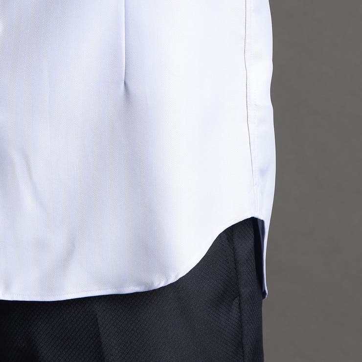 COOLMAX ヘリンボン ドレスシャツ | NICOLE | 詳細画像15 