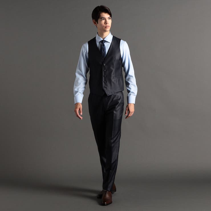 COOLMAX ヘリンボン ドレスシャツ | NICOLE | 詳細画像6 