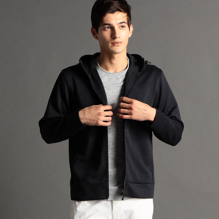 タックボーダー ZIP-UPフーディ[品番：NICW0004238]｜NICOLE（ニコル