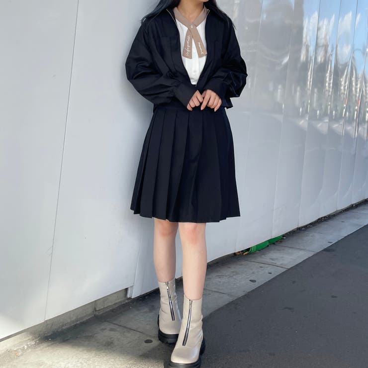 フラットカラーショートジャケット | NICOLE | 詳細画像10 