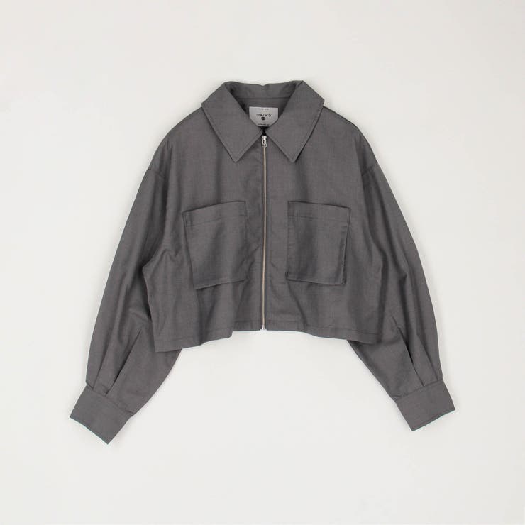 フラットカラーショートジャケット | NICOLE | 詳細画像12 