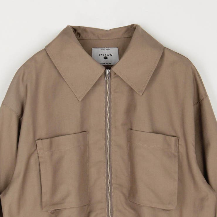 フラットカラーショートジャケット | NICOLE | 詳細画像15 