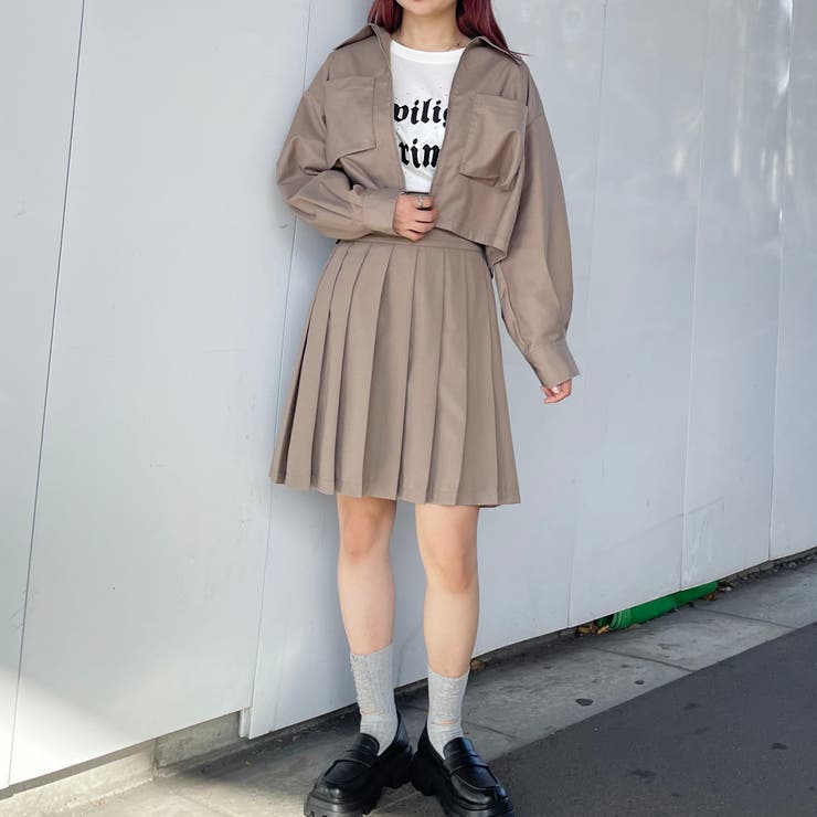 フラットカラーショートジャケット | NICOLE | 詳細画像2 