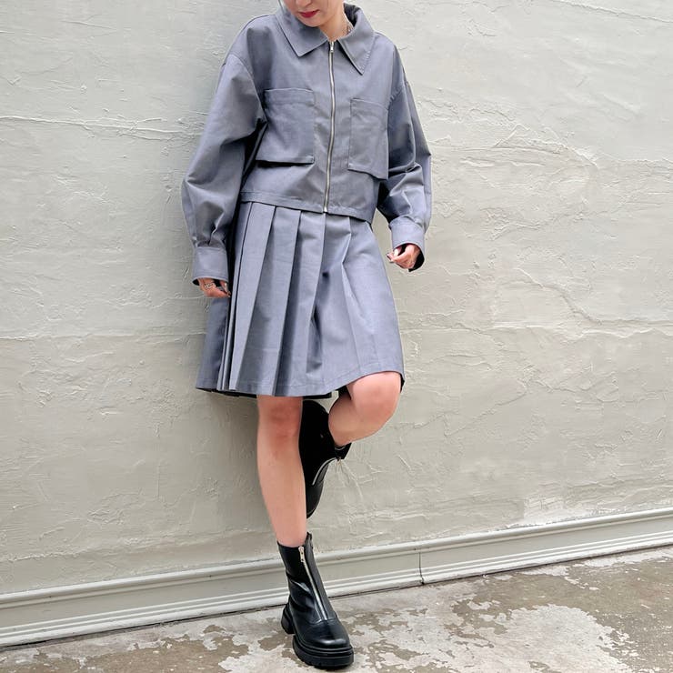 フラットカラーショートジャケット | NICOLE | 詳細画像3 