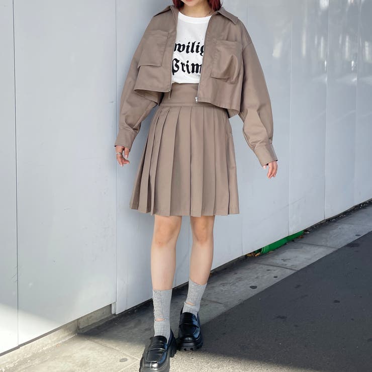 フラットカラーショートジャケット | NICOLE | 詳細画像6 