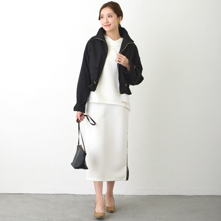 ドロストショートブルゾン | NICOLE | 詳細画像18 