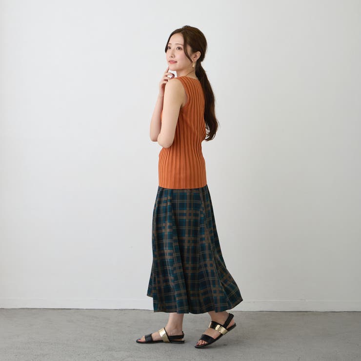 リブニットタンクトップ | NICOLE | 詳細画像19 