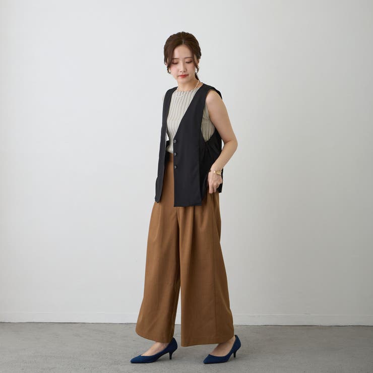 リブニットタンクトップ | NICOLE | 詳細画像21 