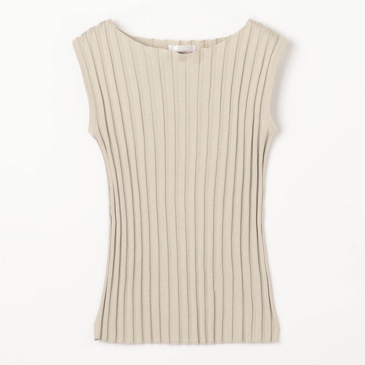 リブニットタンクトップ | NICOLE | 詳細画像3 