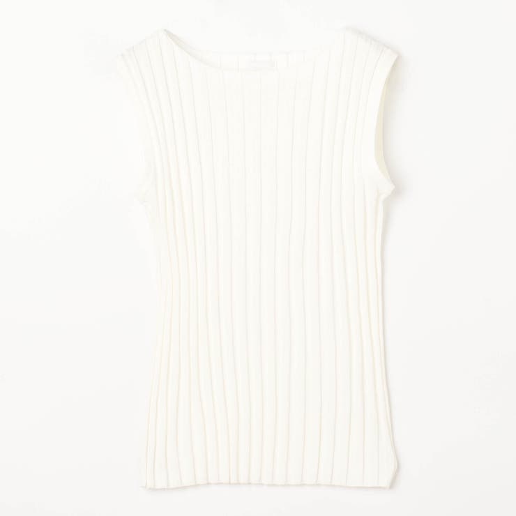 リブニットタンクトップ | NICOLE | 詳細画像5 