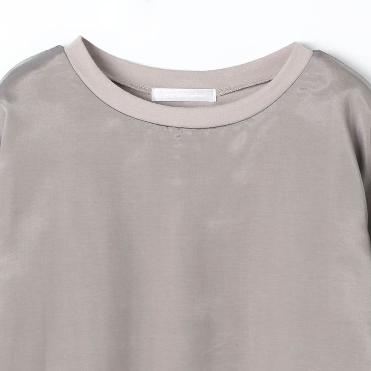 オーガンジー重ねロングスリーブTEE | NICOLE | 詳細画像6 