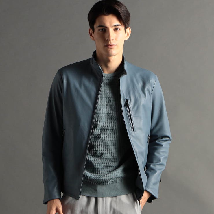 ラムレザー ライダースブルゾン[品番：NICW0005267]｜NICOLE