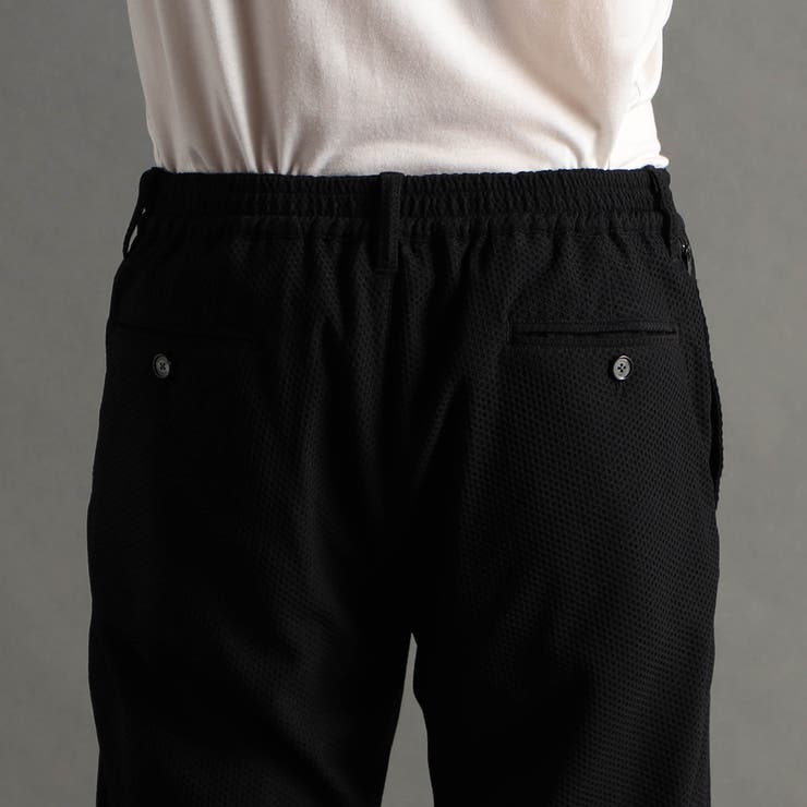 ムッシュニコル] ハニカムニット セットアップパンツ ムッシュニコル