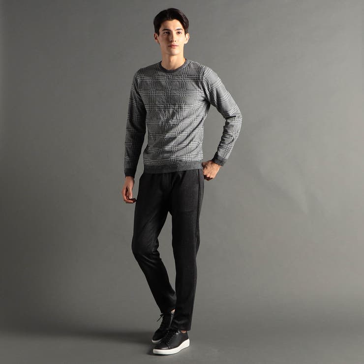 シャドウチェック プルオーバーニット | NICOLE | 詳細画像3 