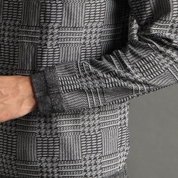 シャドウチェック プルオーバーニット | NICOLE | 詳細画像8 