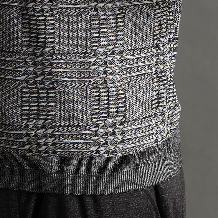 シャドウチェック プルオーバーニット | NICOLE | 詳細画像9 