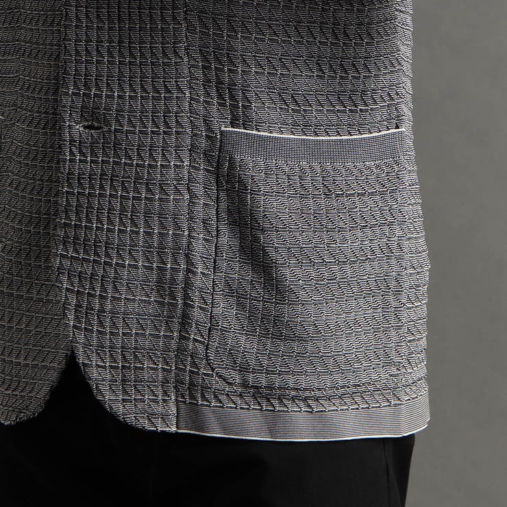 リンクスジャカード ショールカラーカーディガン | NICOLE | 詳細画像12 