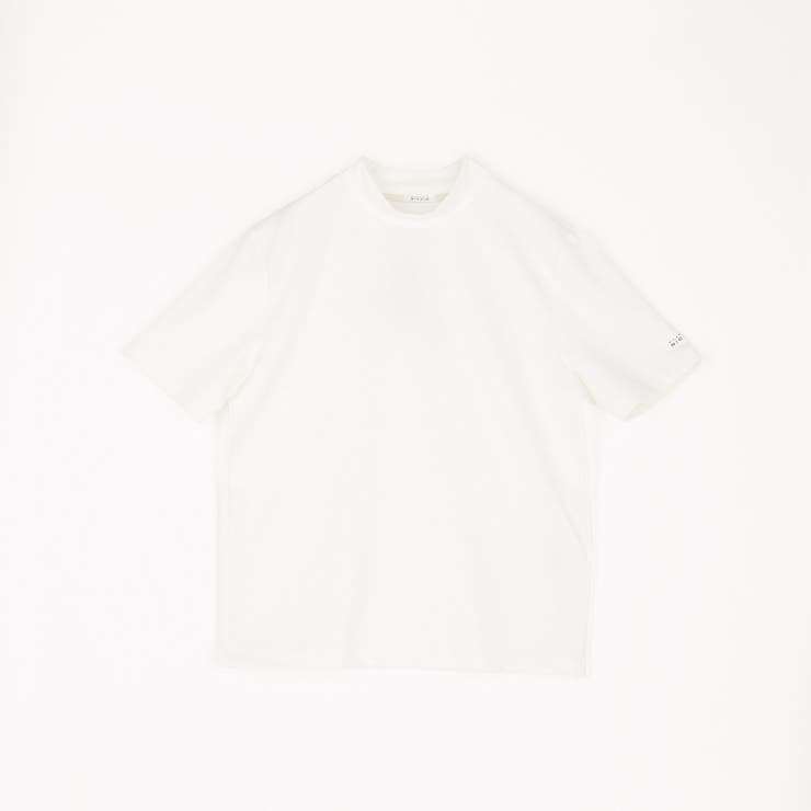 メランジジャカード モックネックTシャツ | NICOLE | 詳細画像14 